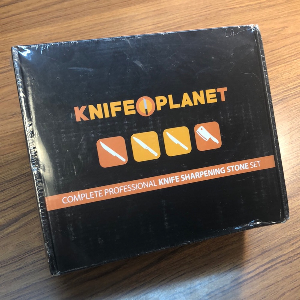 New Unopened Unused Knife Planet brand Professional Knife Sharpening Stone Set